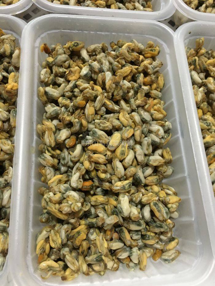 菜菜海鲜 冷冻薄壳肉 薄壳米 海瓜子肉 200克一盒