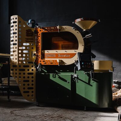 捷克原装进口Typhoon Roaster全热风流化床商用咖啡烘焙机5kgPRO