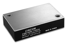 CINCON 110S24议价 DC110V输入铁路电源 CQB150W