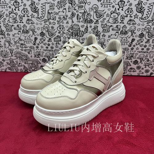 9cm隐形增高厚底休闲板鞋283GNQ