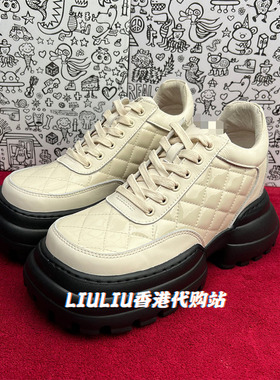 2025年春季新款隐形内增高9cm超轻方头厚底休闲面包鞋YF655OHA