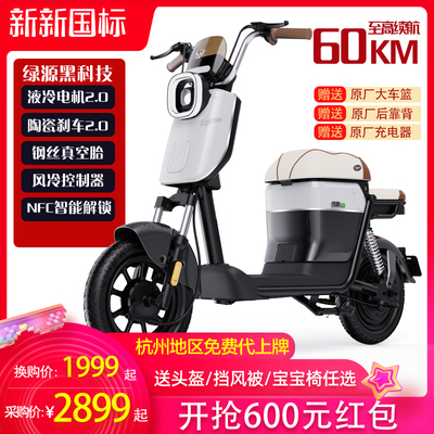 绿源长跑轻便新国标时尚NFC