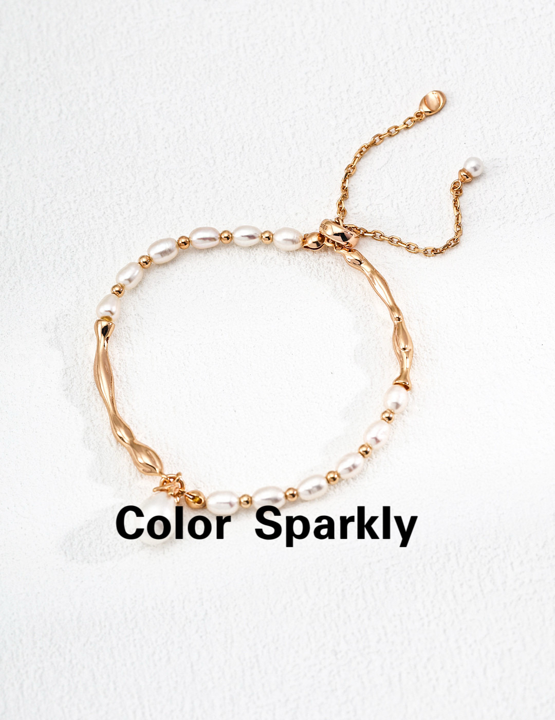 小众设计925银镀金法式复古珍珠手链女轻奢高级感气质时尚叠戴