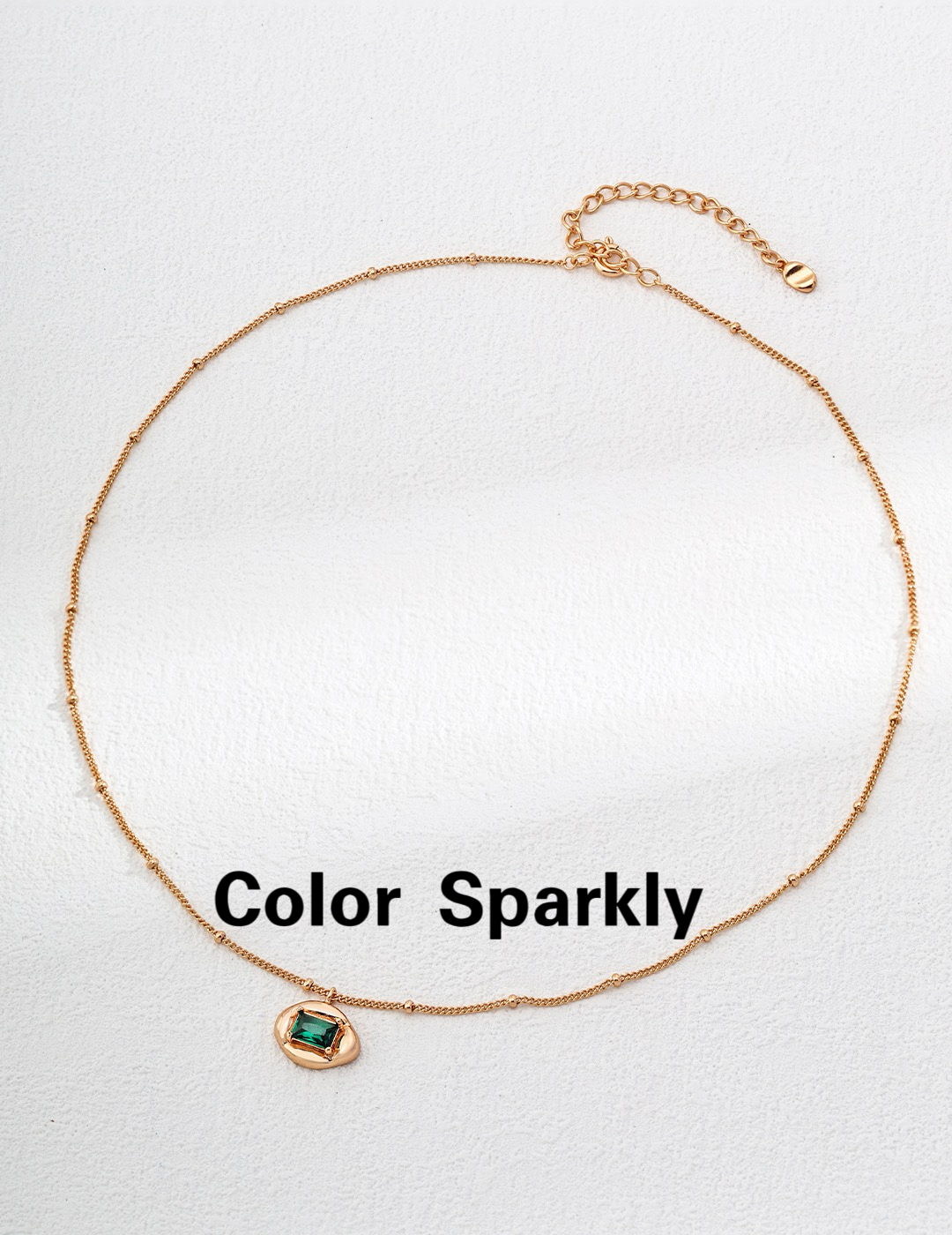 S925银高级感轻奢项链女锁骨链