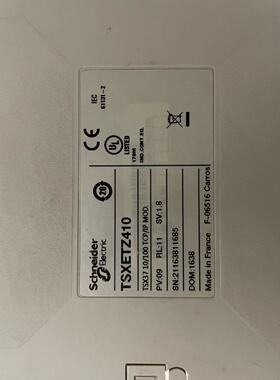 schneider以太网模块TSXETZ410全新现货