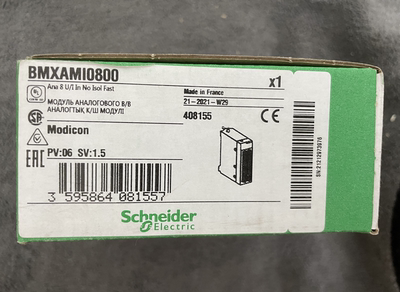 施耐德输入模块BMXAMI0810