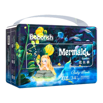 包包鱼男女通用超薄透气拉拉裤