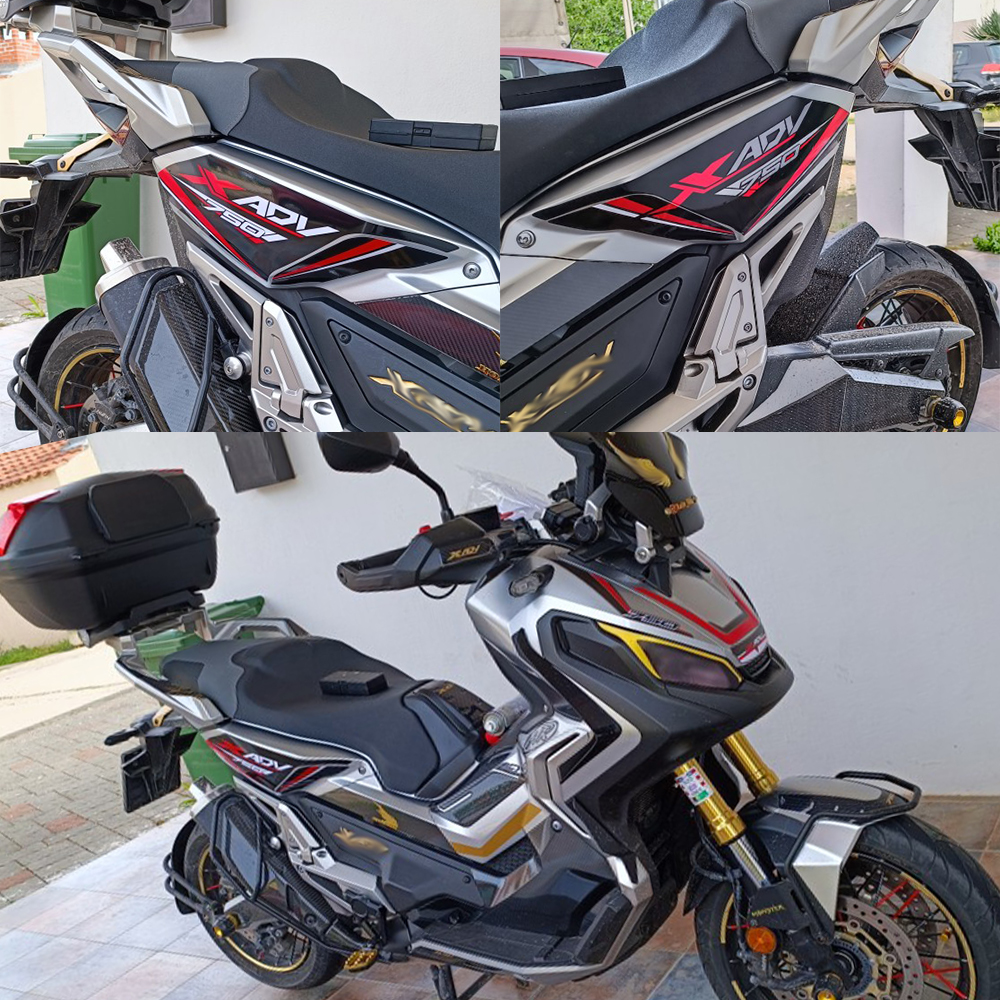 XADV750车身装饰贴纸套件