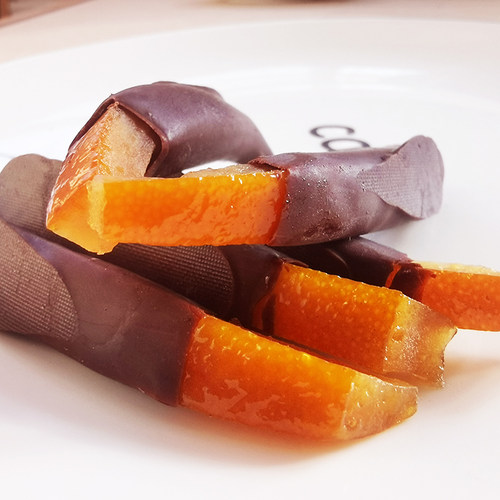 COJAN可甄黑巧橙皮条纯可可脂