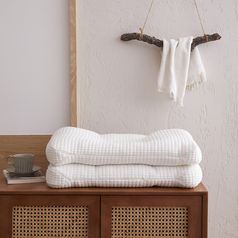 食品级PE高分子粒软管枕40*60单人护颈枕芯独立分区可调节可水洗,床上用品,枕头/枕芯,淘宝优惠券,粉丝福利购,淘宝优惠卷