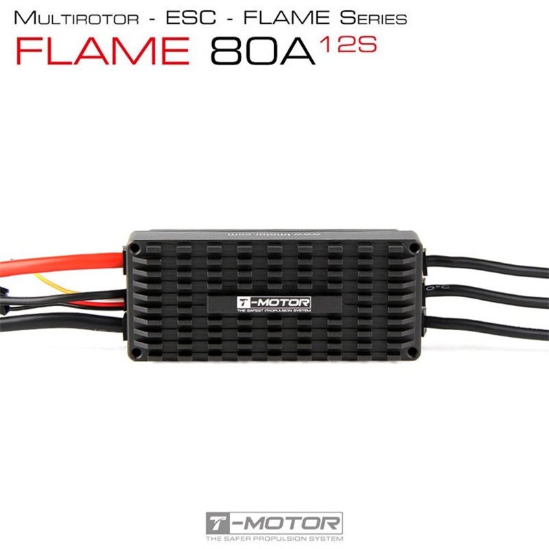 TMotor FLAME 80A 支持12S电子调速器植保机多轴无人机电调包顺丰