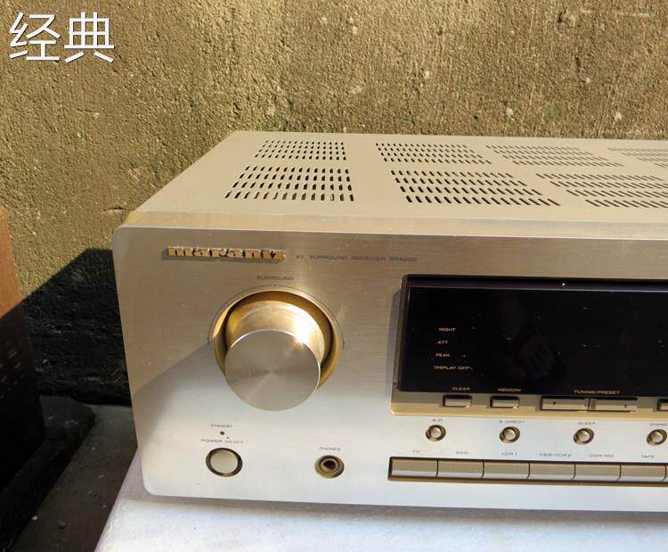 二手原装马兰士sr4200家用5.1功放机光钎同轴家庭影院用音响进口
