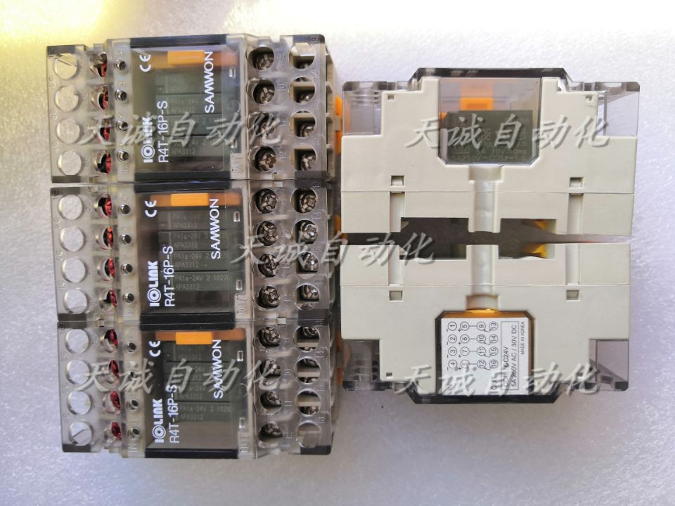 原装三元模组继电器FALINK LOLINK SAMWON R4T-16P-S R4T-G6D议价