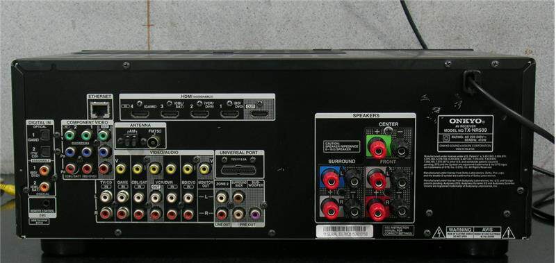 TX-NR509(进口二手Onkyo/安桥U T-N）R509带HDMI网络，SB功X放怎么看?