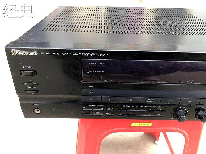 二手原装进口狮龙rv-5050杜比解码5.1声家庭影院功放机美国音