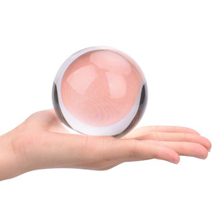 透明水晶球透镜太阳捕手拍照摄影道具杂技玩耍魔术球家居装饰摆件