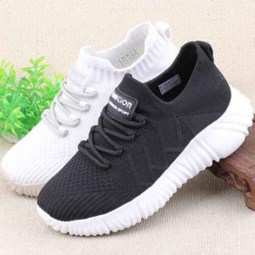 老北京布鞋女鞋飞织透气软底防滑