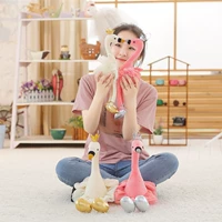 Ins Little Swan ballet Plush Toy Flamingo Baby Child Doll Girl Heart Doll Nữ Quà tặng sinh nhật - Đồ chơi mềm bạch tuộc cảm xúc 40cm