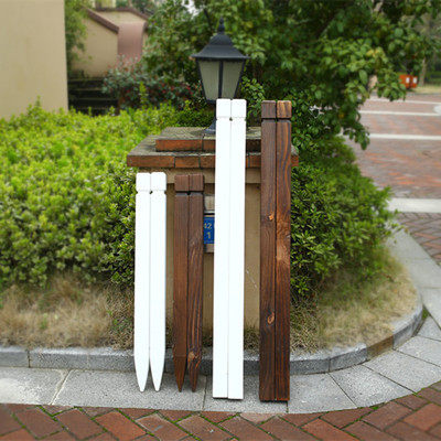 园艺立柱栅栏门柱木桩防腐木立方柱