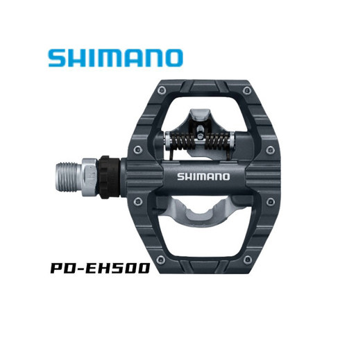 SHIMANO PD-EH500锁踏 公路车城市骑行单面锁踏 平板SPD双面设计