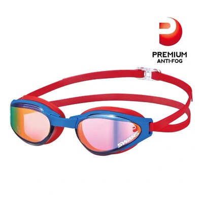 日本购SWANS诗韵大框专业竞速公开水域泳铁三项泳镜四倍防雾男女