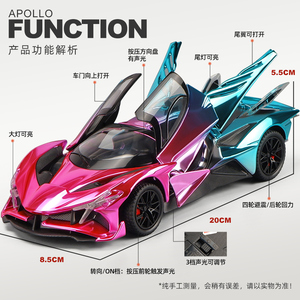 阿波罗EVO太阳神超跑模型