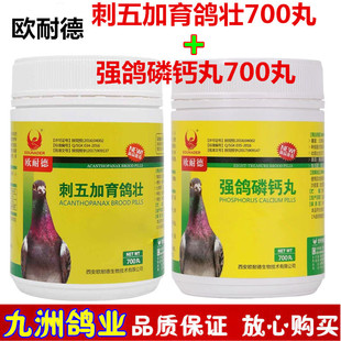 欧耐德刺五加育鸽壮强鸽磷钙丸信鸽用品幼鸽种鸽赛鸽磷钙丸非鸽药