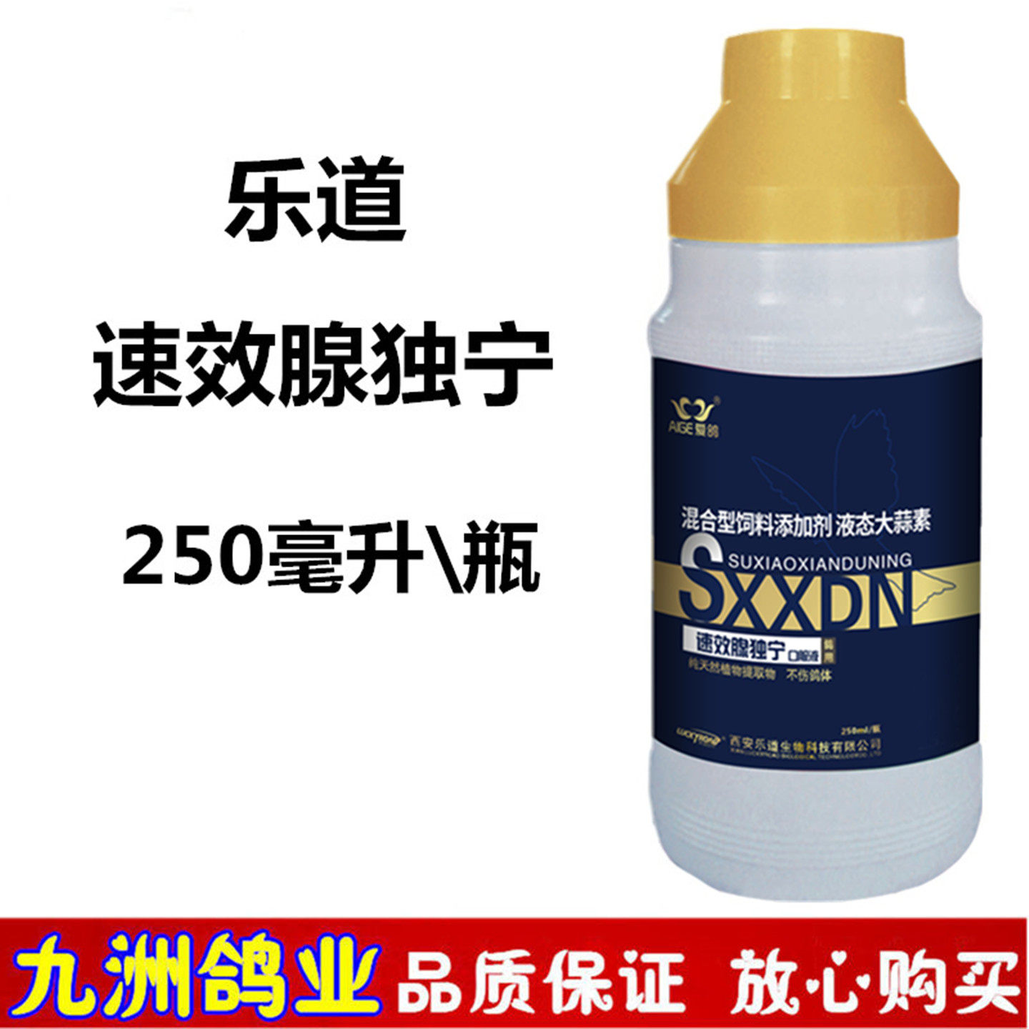 乐道速效腺独毒宁信鸽用品赛鸽种鸽甩食鸽子肠道调理保健非鸽子药