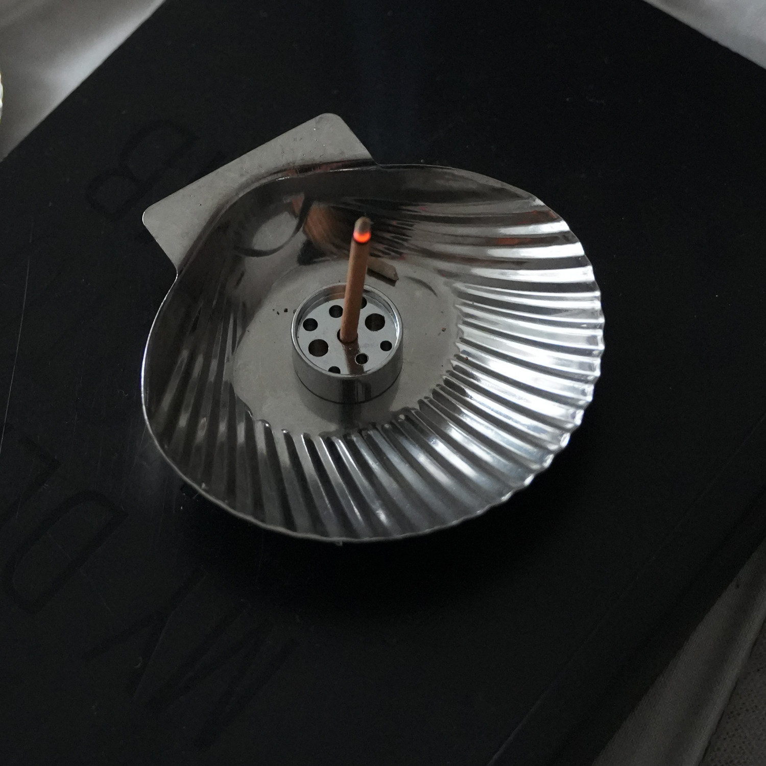 WULIHOME 不锈钢香托香盘贝壳圆形花瓣边香座香插家用香薰器具,家居饰品,香托/香盘/香座/香插,淘宝优惠券,粉丝福利购,淘宝优惠卷