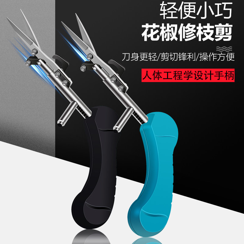 锋易达采果剪稀果剪葡萄疏花剪修花修枝剪柑橘子花椒采摘摘果剪刀