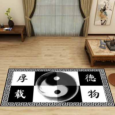 八段锦太极垫子太极地毯太极数字步法垫学太极练习地垫太极拳脚垫