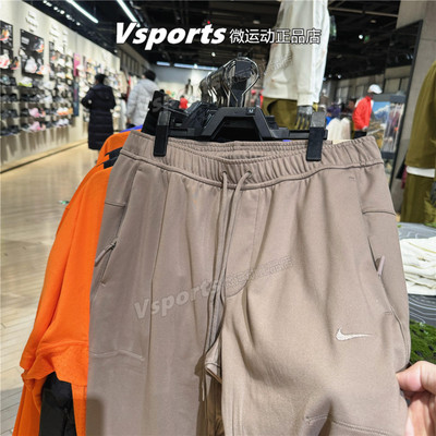 Nike耐克运动长裤男纯色2026薄款跑步小脚修身舒适裤子II1307-214