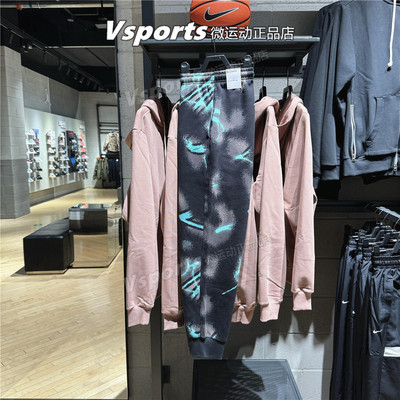 Nike耐克男裤2025秋冬季加绒新款运动休闲篮球收口长裤HV3383-339
