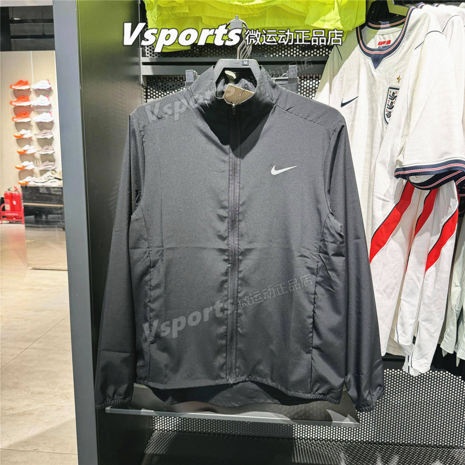 NIKE耐克外套男2026新款训练速干纯色套装夹克 FB7500 FB7491-010