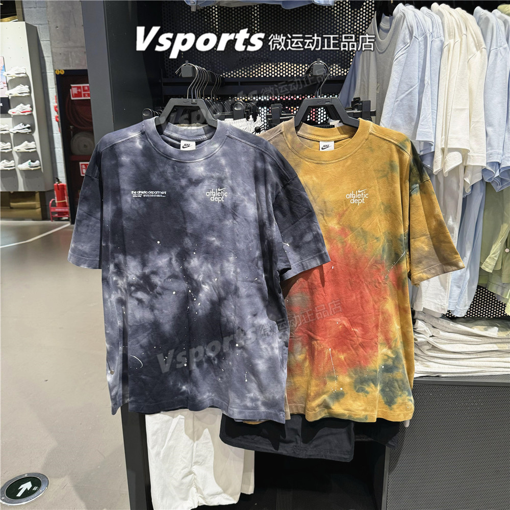 Nike耐克t恤女2025新款运动休闲宽松复古做旧短袖 II0462-010-289