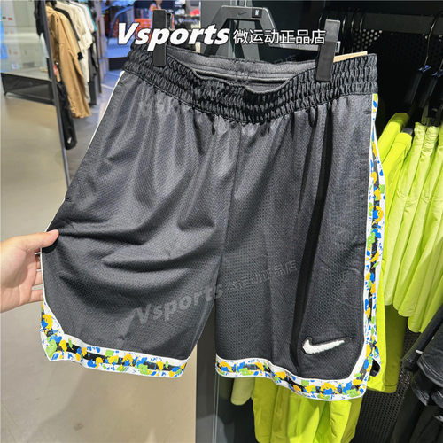 NIKE耐克短裤男裤2025夏季训练运动跑步宽松速干五分裤HV3538-010