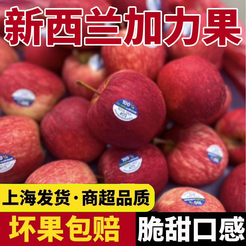 新西兰加力果新鲜苹果当季水果脆甜口感丹烁红玫瑰牛顿苹果皇后图片