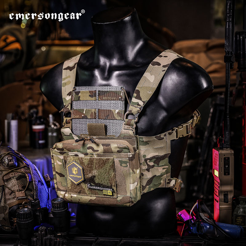 Emersongear爱默生 FRO法老风格战术胸挂套装碳纤板轻量战术背心