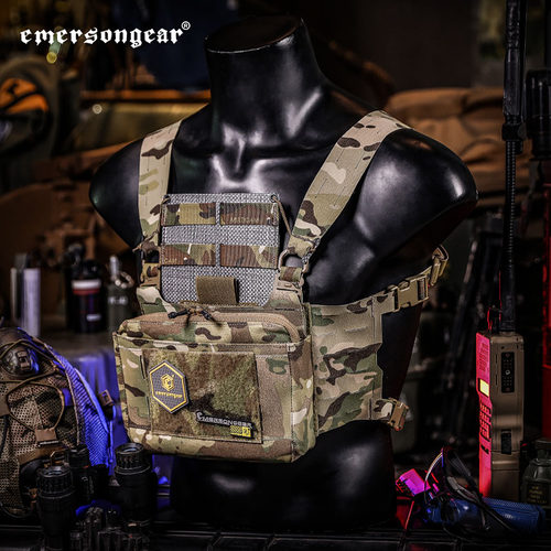 Emersongear爱默生 FRO法老风格战术胸挂套装碳纤板轻量战术背心