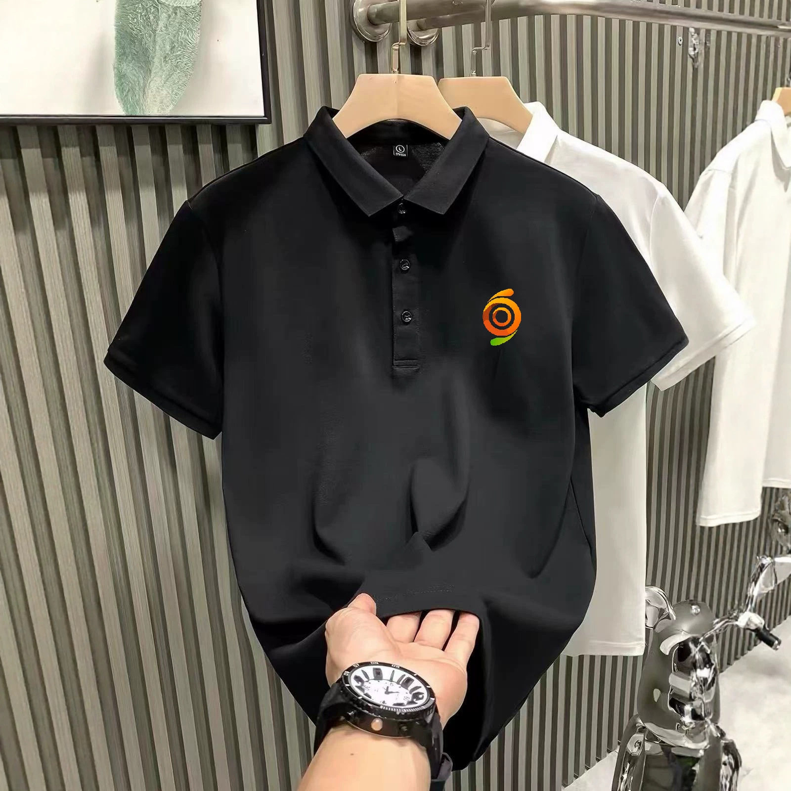 客订潮牌简约POLO衫54