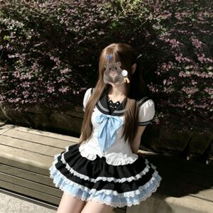 新款jk水手服日系学院风半身裙学生校服短裙收腰套装约会出片神器