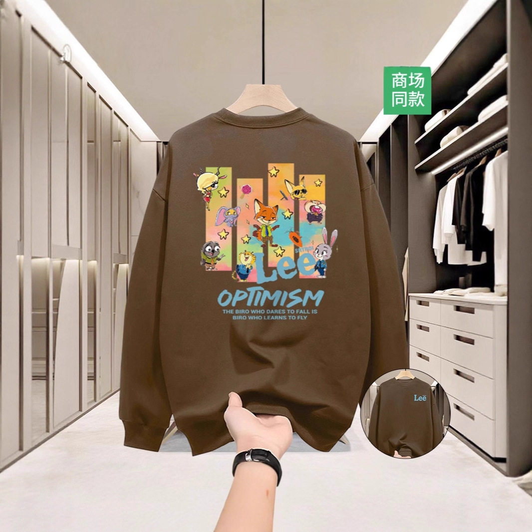 商场同款卫衣男秋冬季潮牌重磅加