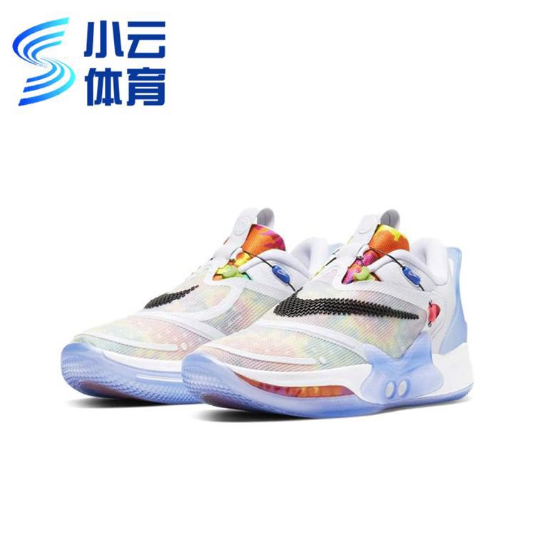 耐克BB2.0篮球鞋自动鞋带扎染