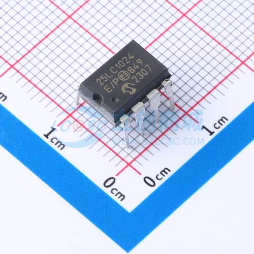 25LC1024-E/P PDIP-8 EEPROM 全新原装 元器件BOM配单
