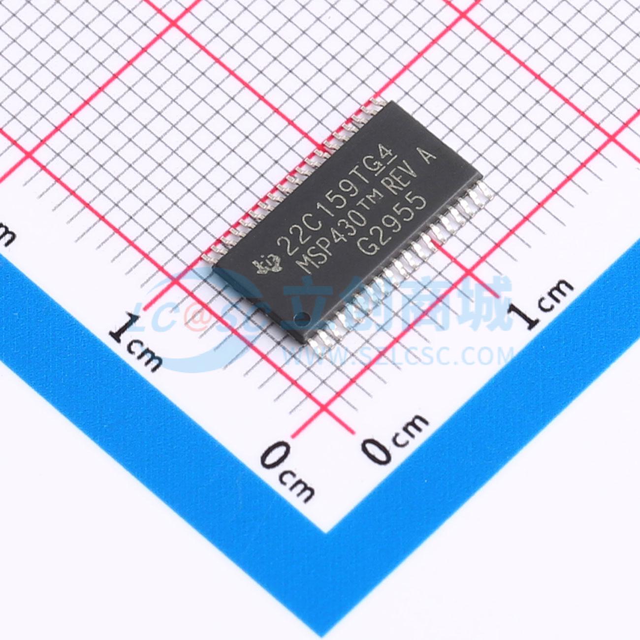 MSP430G2955IDA38R TSSOP-38-6.1mm 单片机(MCU/MPU/SOC)原装正品
