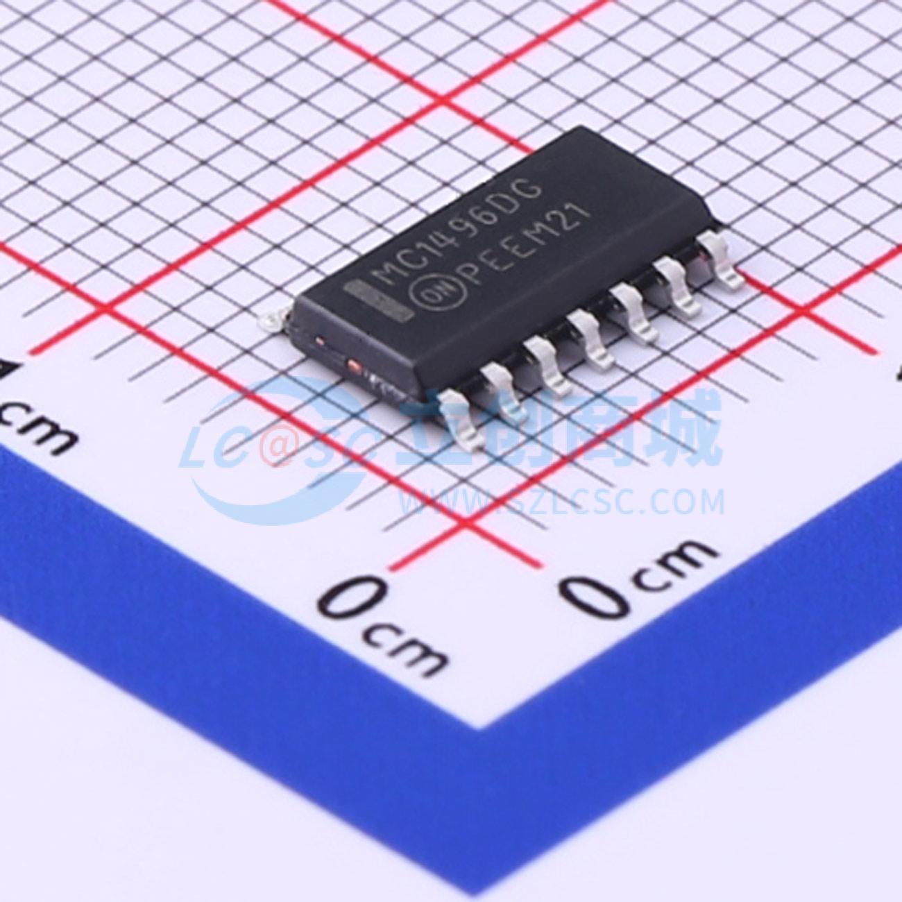 MC1496DR2G SOIC-14 RF调制器和解调器 原装正品 元器件配单可开