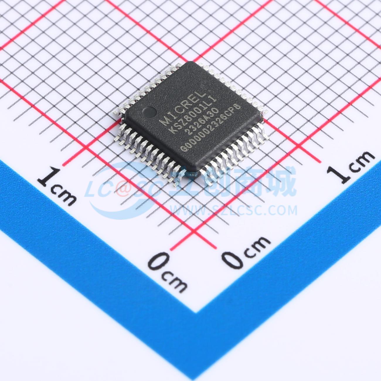 KSZ8001LI-TR LQFP-48(7x7) 以太网收发器 全新原装 元器件BOM配