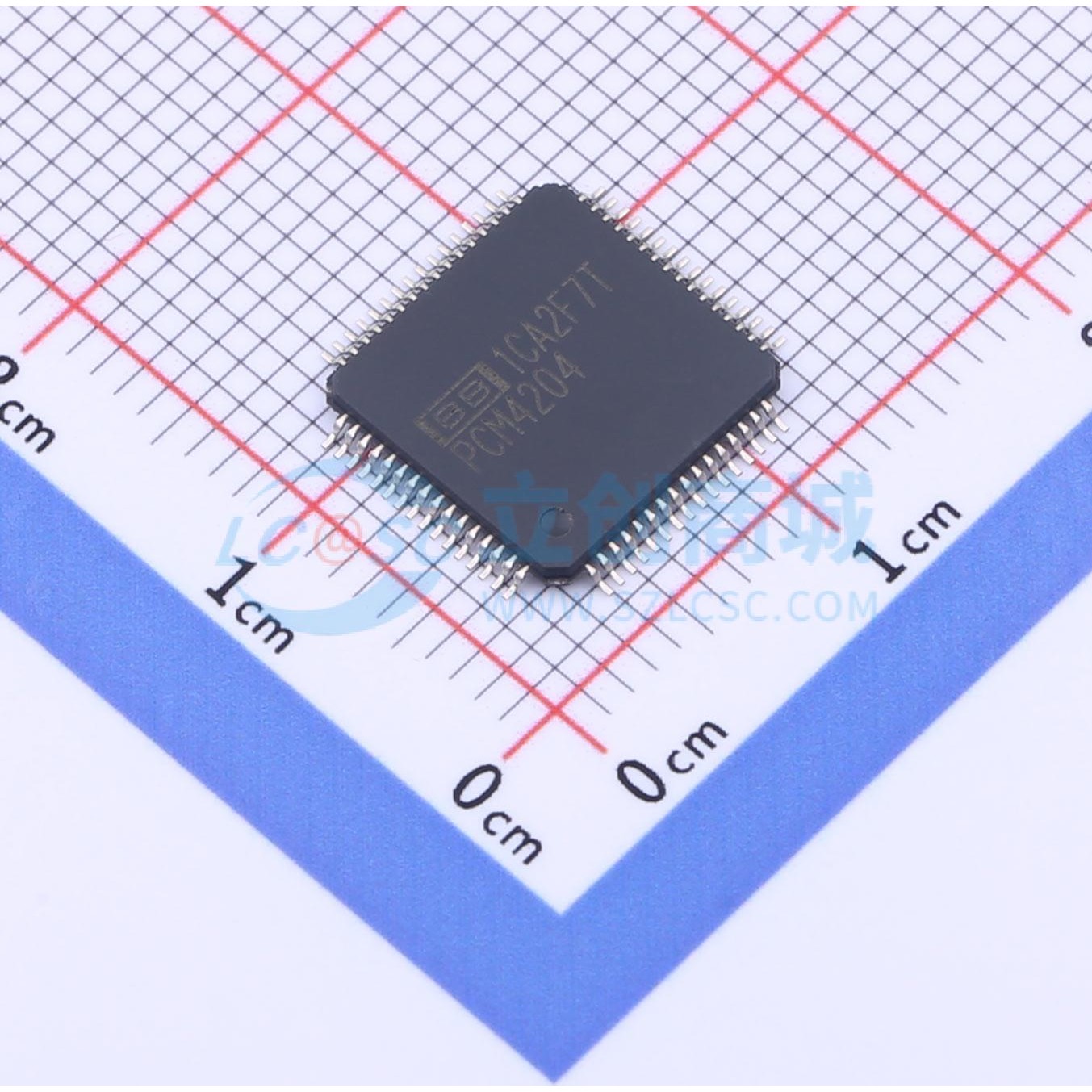 PCM4204PAPR HTQFP-64(10x10) ADC/DAC-专用型TI (德州仪器) 全新