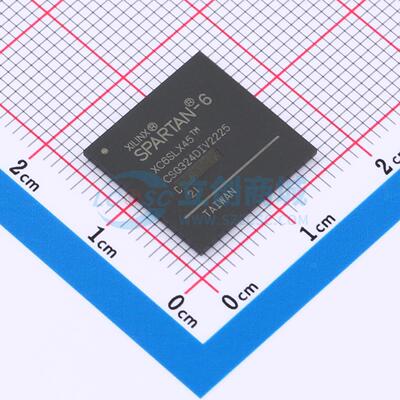 XC6SLX45-2CSG324I CSPBGA-324 可编程逻辑器件(CPLD/FPGA) 全新
