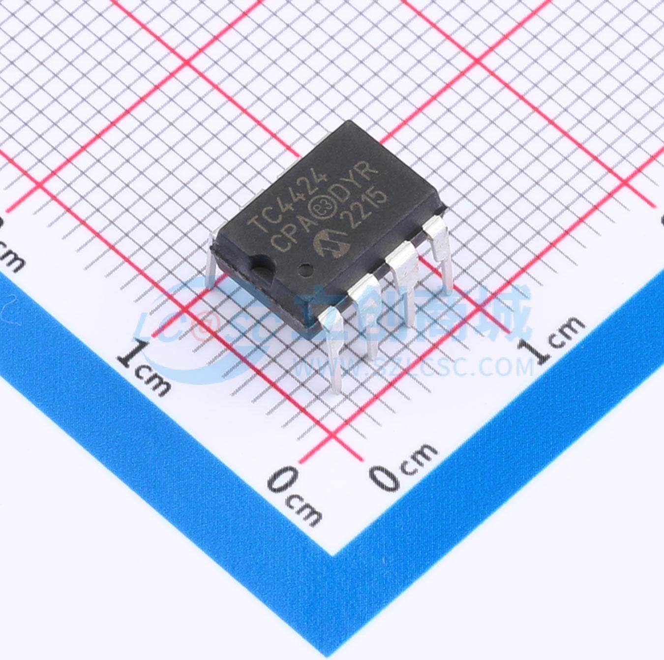 TC4424CPA PDIP-8 栅极驱动芯片 全新原装 元器件BOM配单